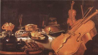 Pieter Claesz Still Life with Musical instruments (mk08) China oil painting art